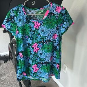 Lilly Pulitzer Etta scoopneck tee